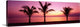"Miami Beach FL" Canvas Art, 60"x20"x1.25"