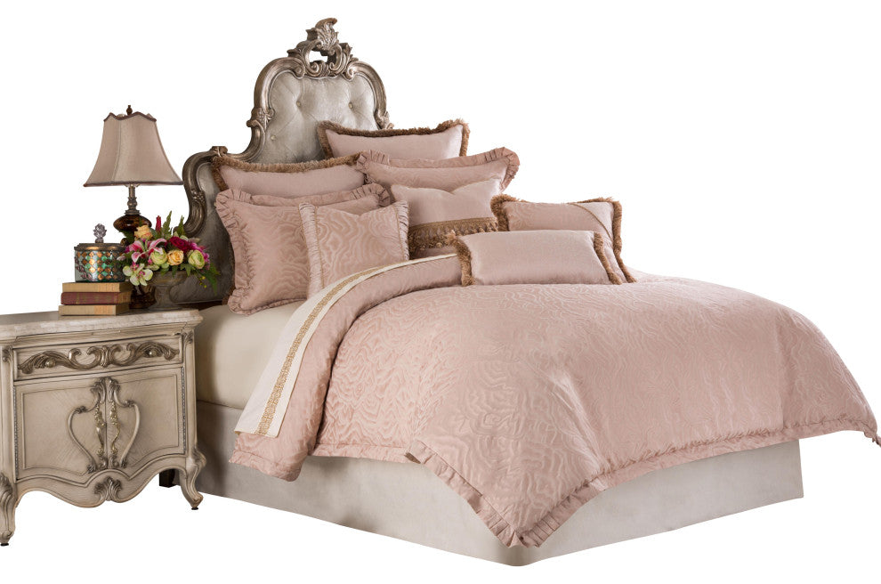 Fontaine 10-Piece King Comforter Set - Quartz