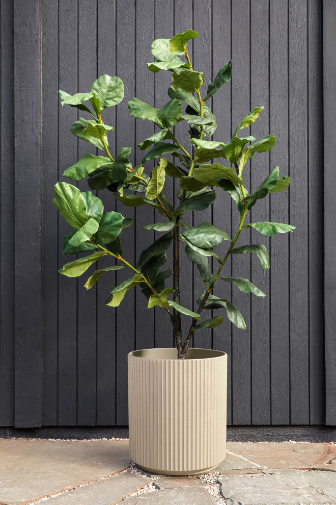 Veradek Demi Series Planter, Sand, 20", 1 Pack