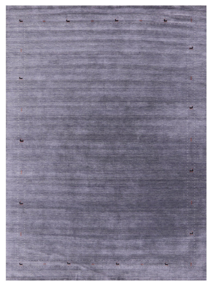 10' 0" X 14' 0" Persian Gabbeh Handmade Wool Rug - Q15257