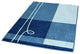 Royal Blue Non Slip Washable Bathroom Rug, Tivoli, Large