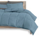 Bare Home 8-Piece Bed-in-a-Bag Split Sizes, Coronet Blue, Gray, Split King