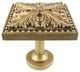 Large Elmore Drapery Medallion Holdback, Renaissance Gold