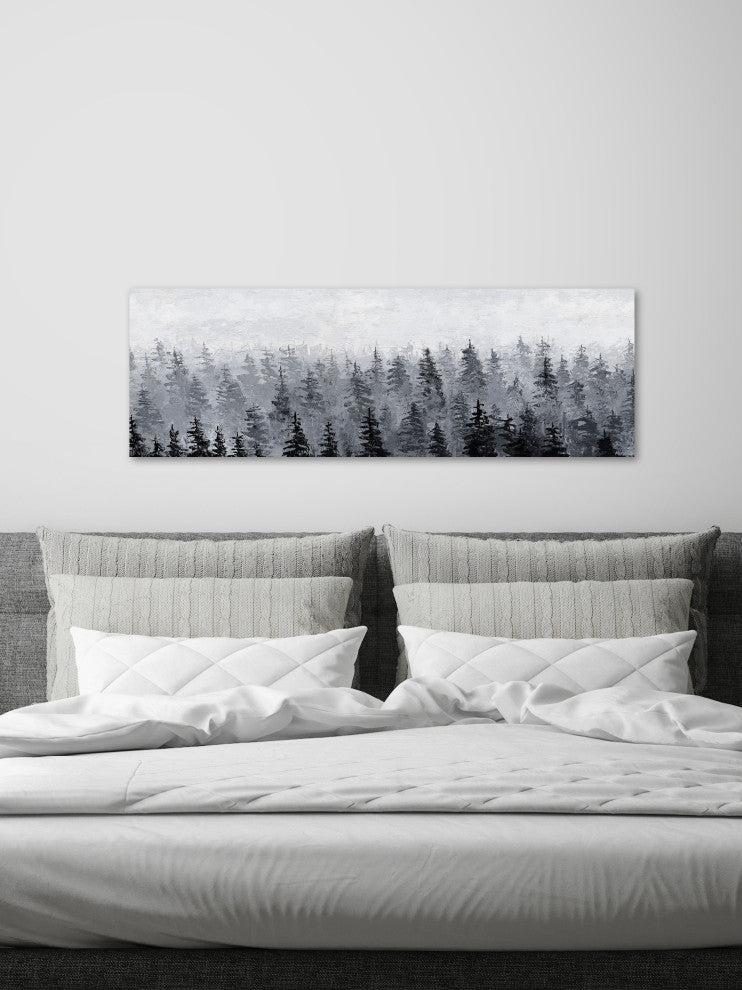 "I Find My Soul" Painting Print on Wrapped Canvas, 30x10