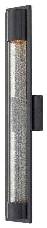 Outdoor Mist Large Wall Mount in Satin Black