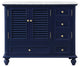 Home Living 42" Single Bathroom Vanity, Blue