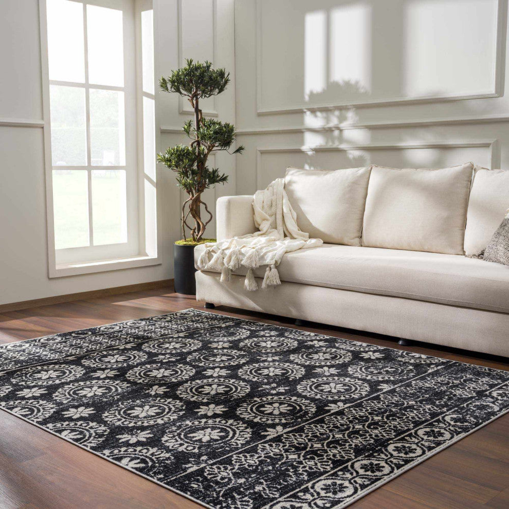 Hauteloom Kahramankazan Washable Area Rug, 5'3"x7' Rectangle