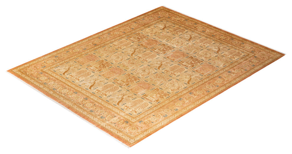 Mogul, One-of-a-Kind Hand-Knotted Area Rug Brown, 8' 2 x 10' 5