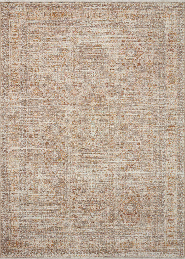 Angela Rose x Loloi Blake Oatmeal / Spice 11'-6" x 15'-7" Area Rug