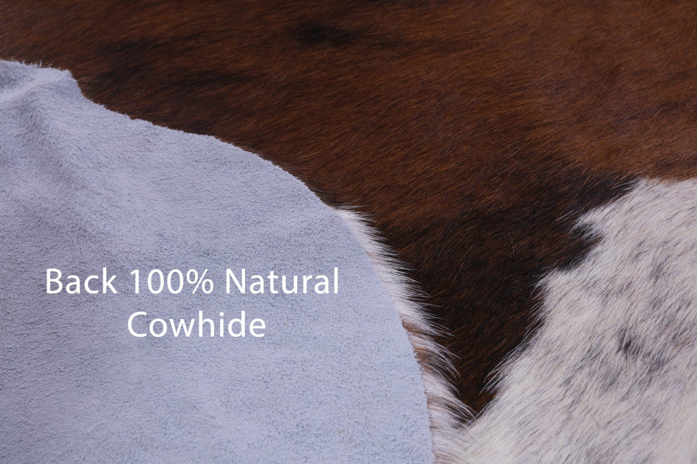 Natural Cowhide Rug 6' 11" X 5' 9" C1549
