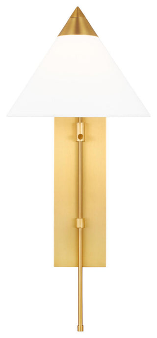 Franklin Wall Sconce, Burnished Brass