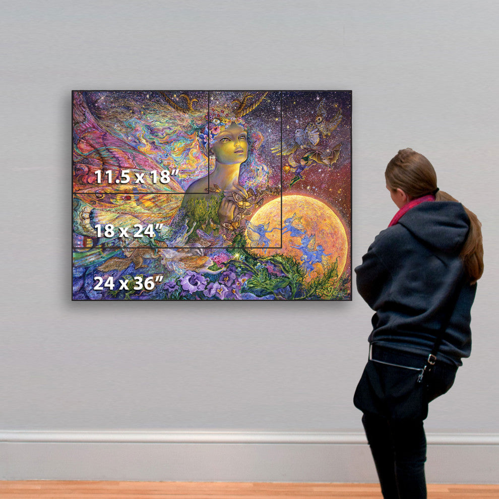 Titania Wall and Table Top Wooden Decor, 36x24