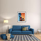 "Oil And Vinegar" Framed Digital Print by Aida Ianeva, 36x43"