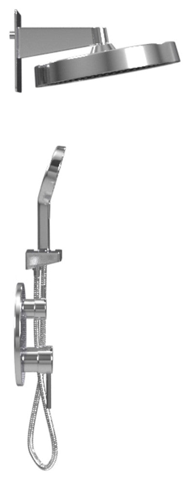 Olimpia Combo Shower System, 2.5 GPM, Chrome