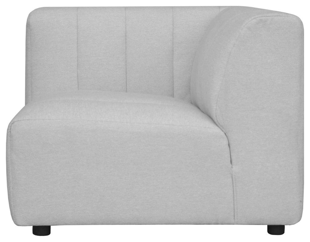 First of A Kind Lyric Arm Chair Left Oatmeal