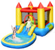 Costway Inflatable Kids Slide Jumping Castle Bouncer W/ balls Pool & Bag