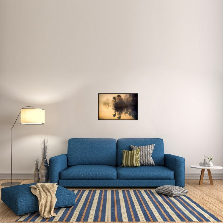 "My Place" Framed Canvas Giclee by Anton Van Dongen, 31x21"