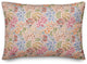 Wild Flower Floral on Pink 20x14 Spun Poly Pillow