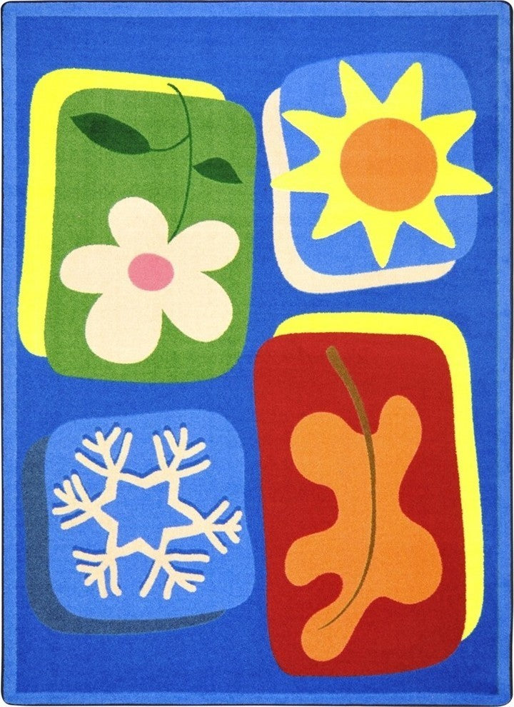 Kid Essentials Rug, First Seasons, 5'4"x7'8"