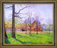 Theodore Clement Steele Talbott Place Framed Premium Canvas Print, 16"x20"