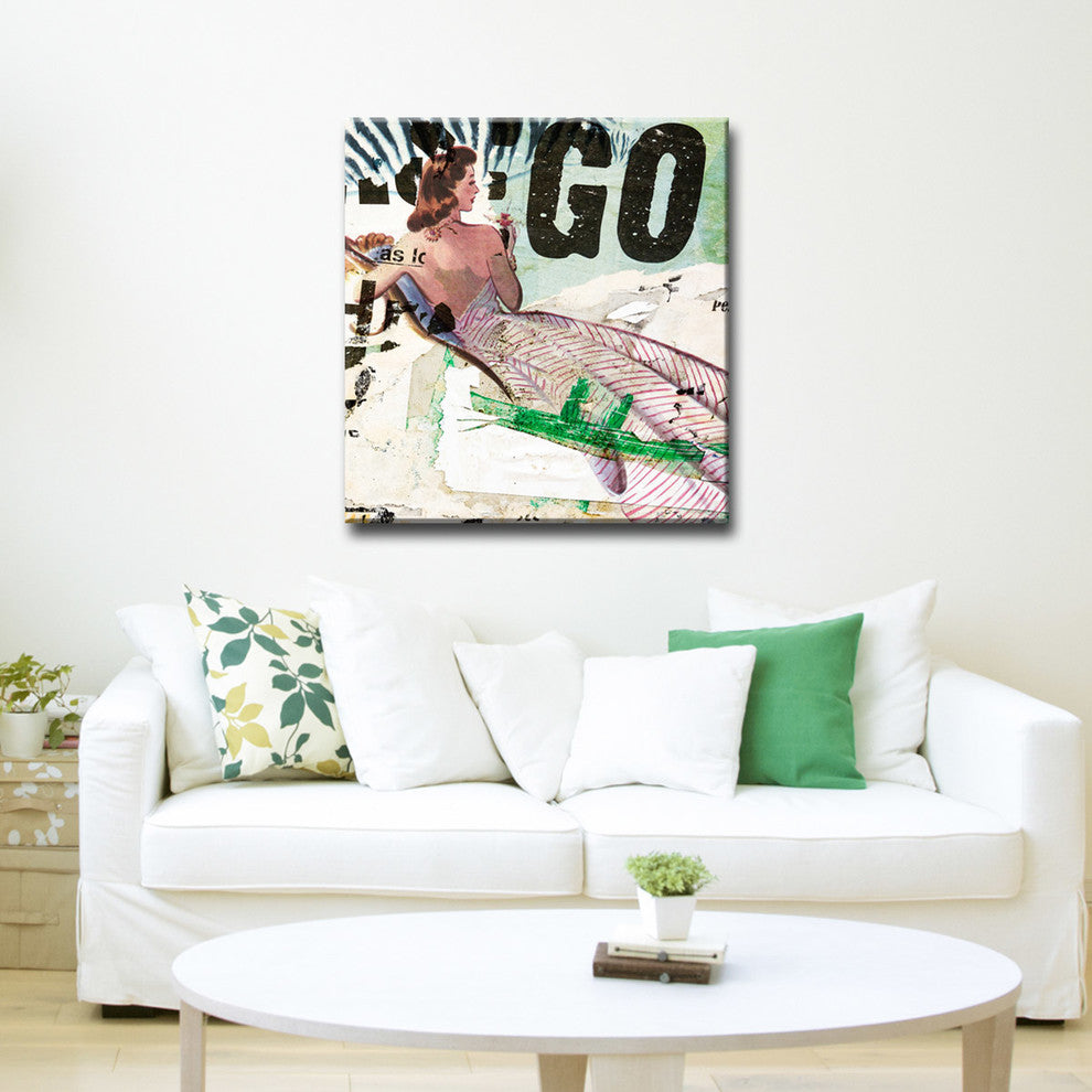 Urban Fashion XII' Canvas Art by Ready2HangArt, 30" Hx30" W