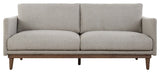 Uttermost Freefall Gray Ceruse Sofa