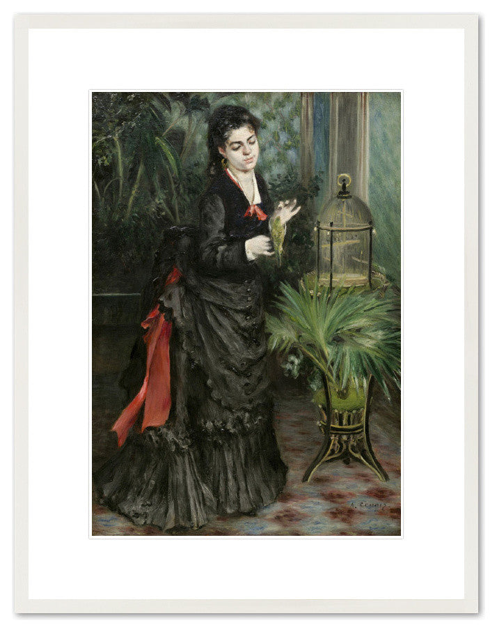 Woman with Parrot (La Femme ' la perruche)