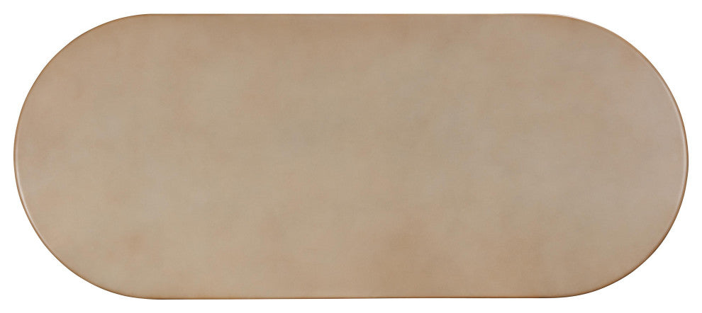 Fassa Terracotta Oval Indoor/Outdoor Dining Table