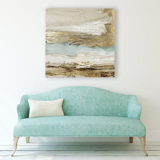 "Playa Secreto II" Museum Mounted Canvas Print, 20"x20"