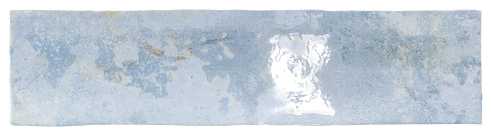 Biarritz 3" x 11-7/8" Ceramic Wall Tile, Blue