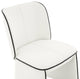 Kinsley Cream Vegan Leather Dining Chair