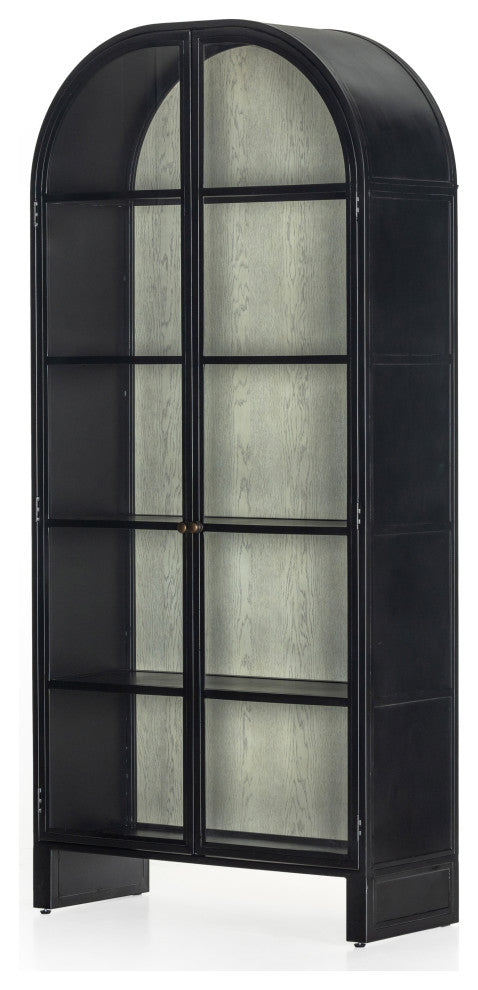 Breya Cabinet Oak, Black