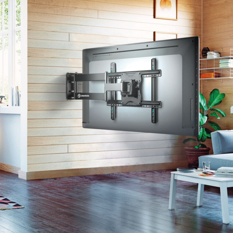 ONKRON TV Wall Mount with Swivel and Tilt for Most 40-60 Inch TV up to 150 lbs