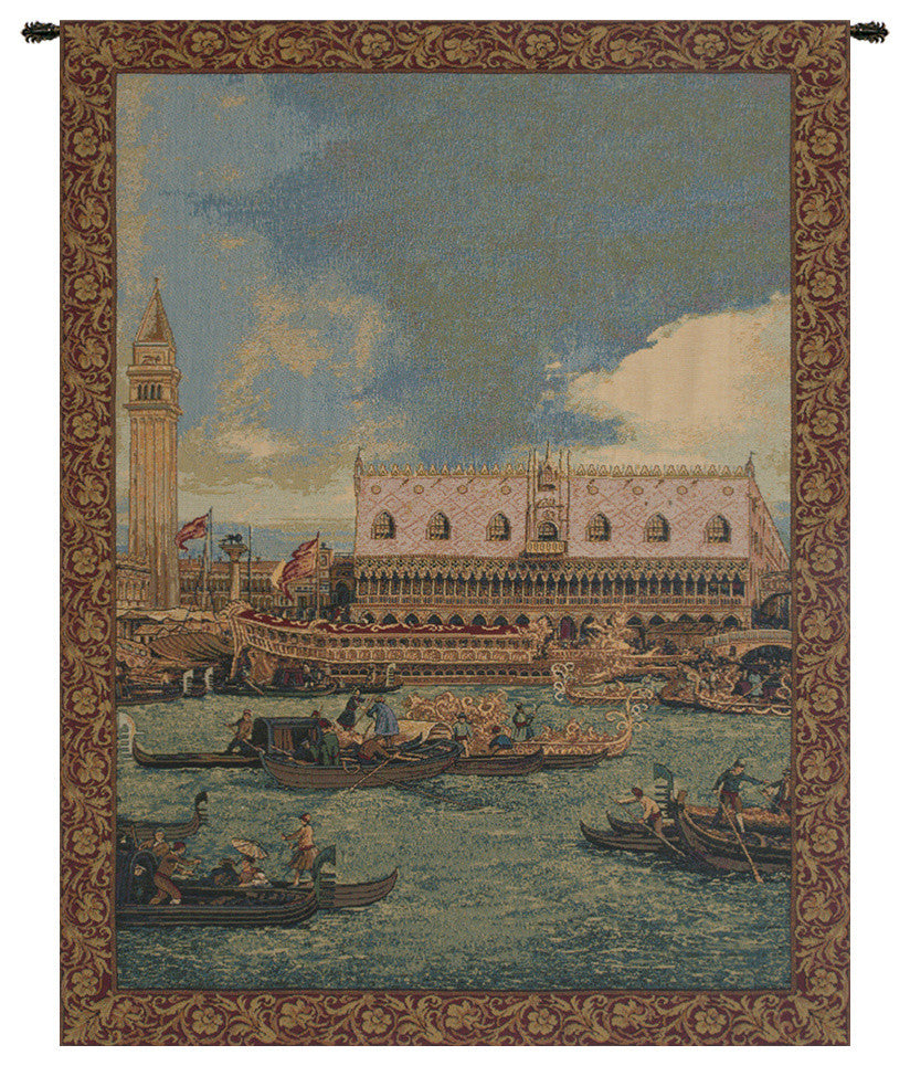 Bucintoro I Vertical, Wall Tapestry, 34"x24"