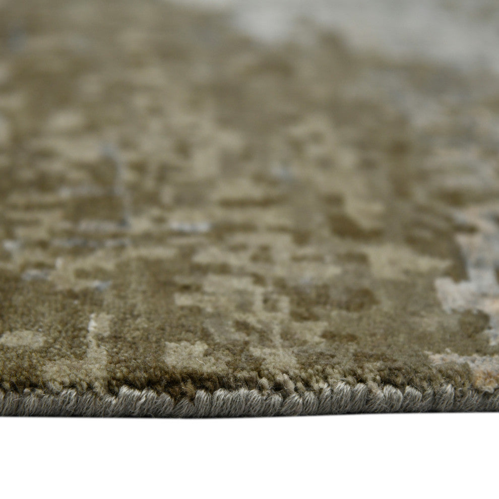 Synergy Winfall Area Rug, Tan, 8' x 10', Abstract