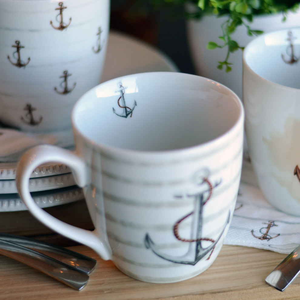3 Piece Anchor Mugs