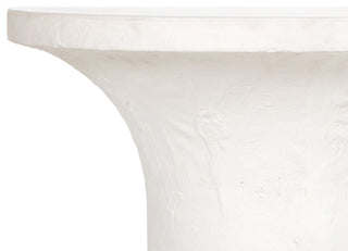 Parra Low End Table-Plaster Molded Conc