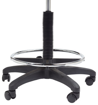 NPS Polyurethane Task Chair With Arms, 22"-32" Height