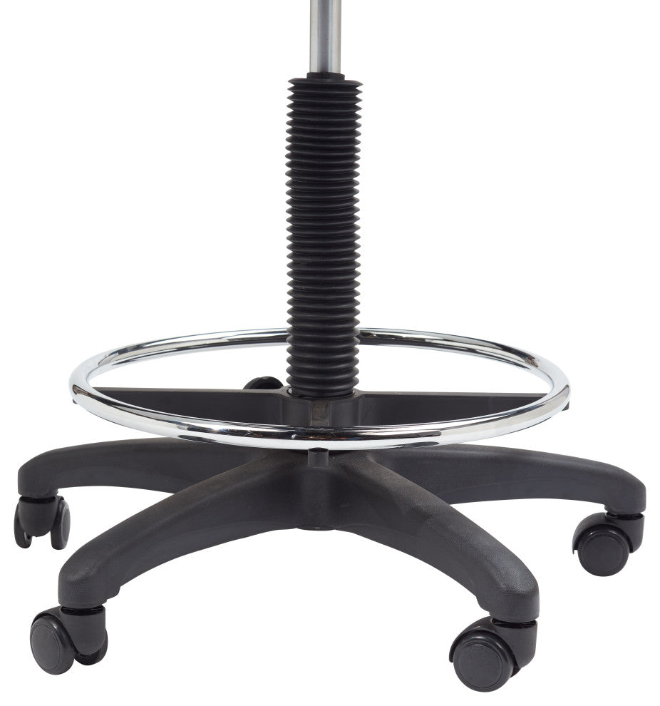 NPS Polyurethane Task Chair With Arms, 22"-32" Height