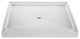Shower Base With Center Drain, Biscuit 42x36