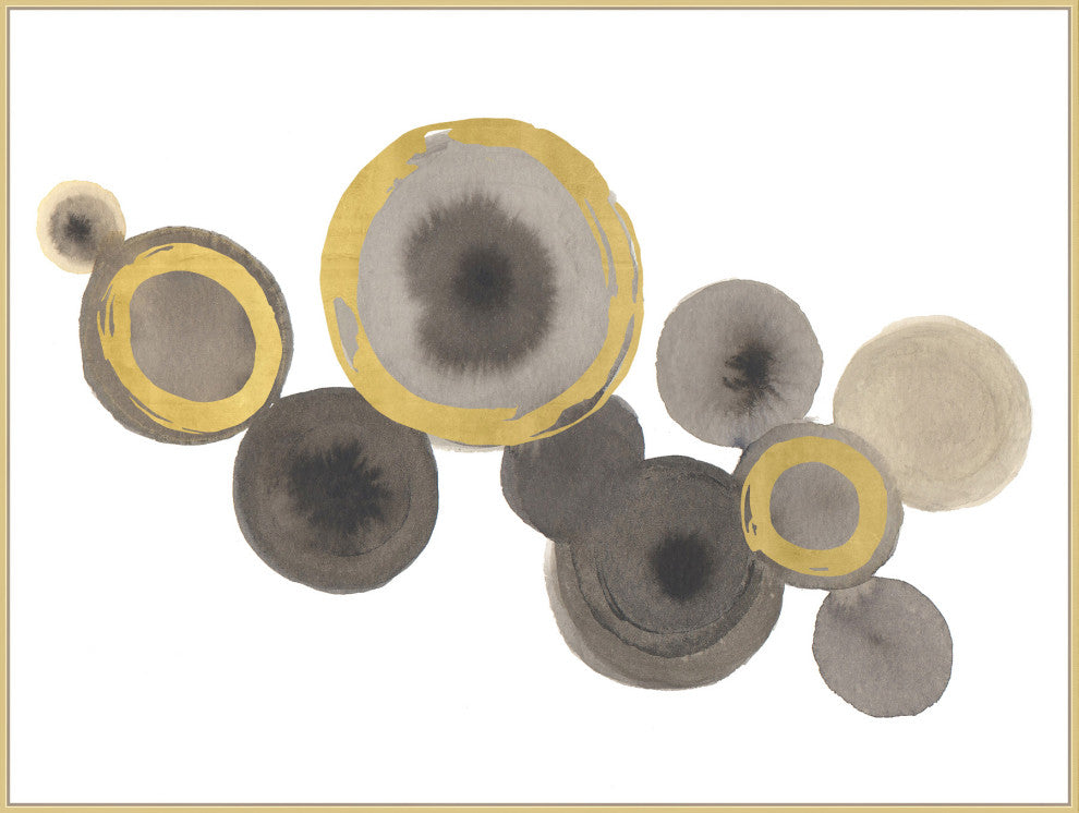 Solar System With Gold 1, Giclee Reproduction Artwork