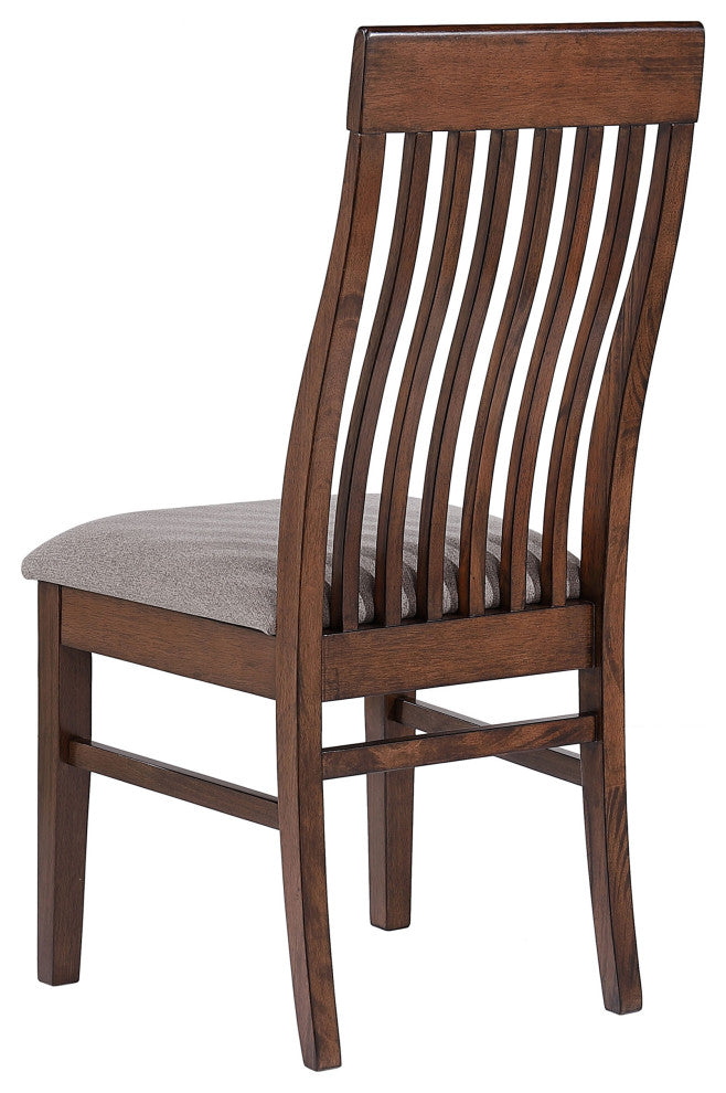 Briarwood Wood Dining Side Chair Mango Oak, Set of 2
