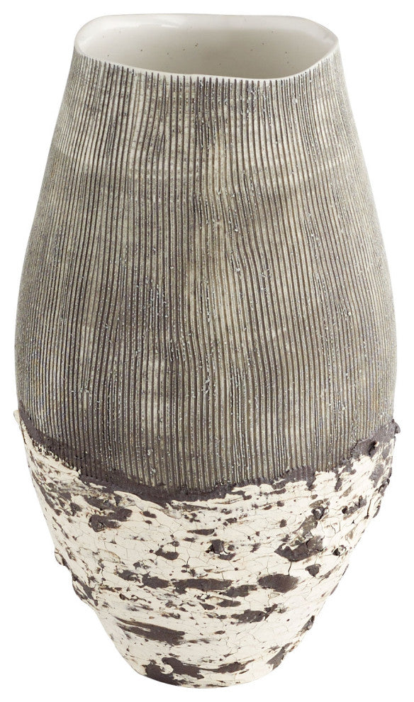 Calypso Vase, White Small