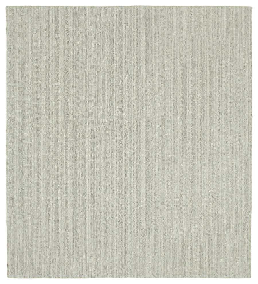Rug N Carpet - Hand-knotted Turkish 6' 11'' x 7' 7'' Flatweave Wool Kilim Rug