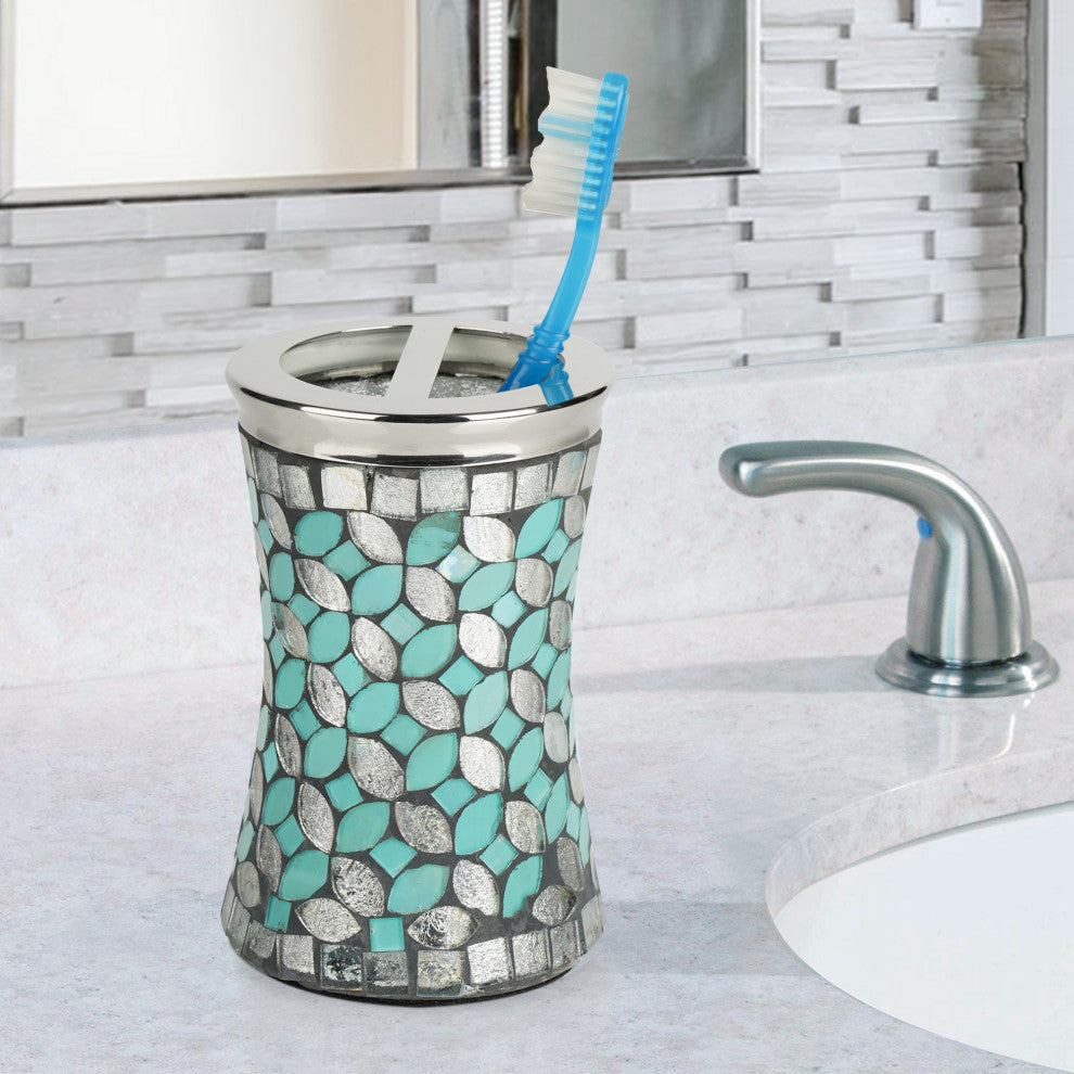 nu steel Sea Foam Toothbrush Holder