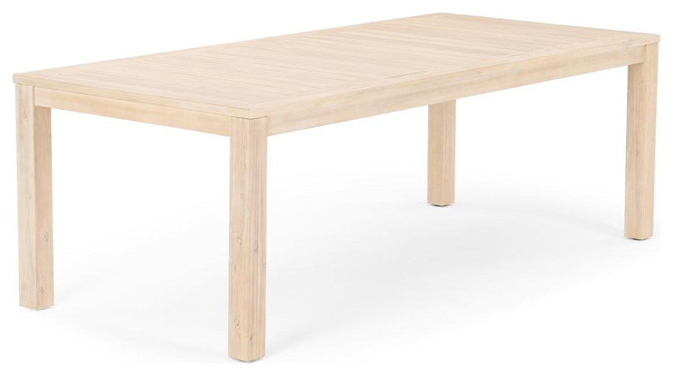 Benson 9 Piece Sunbrella Outdoor Patio Dining Set, Navy Blue