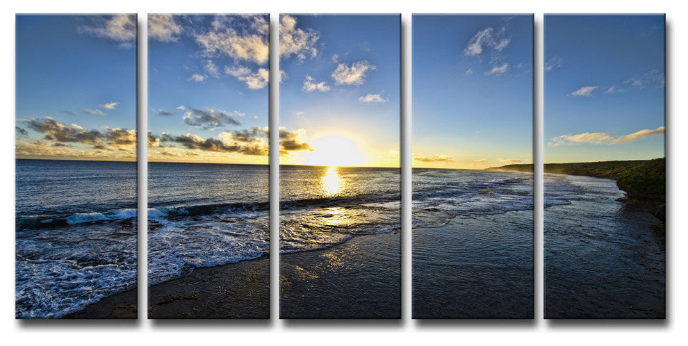 Ready2Hangart Chris Doherty 'Day Break' 5-Piece Canvas Wall Art