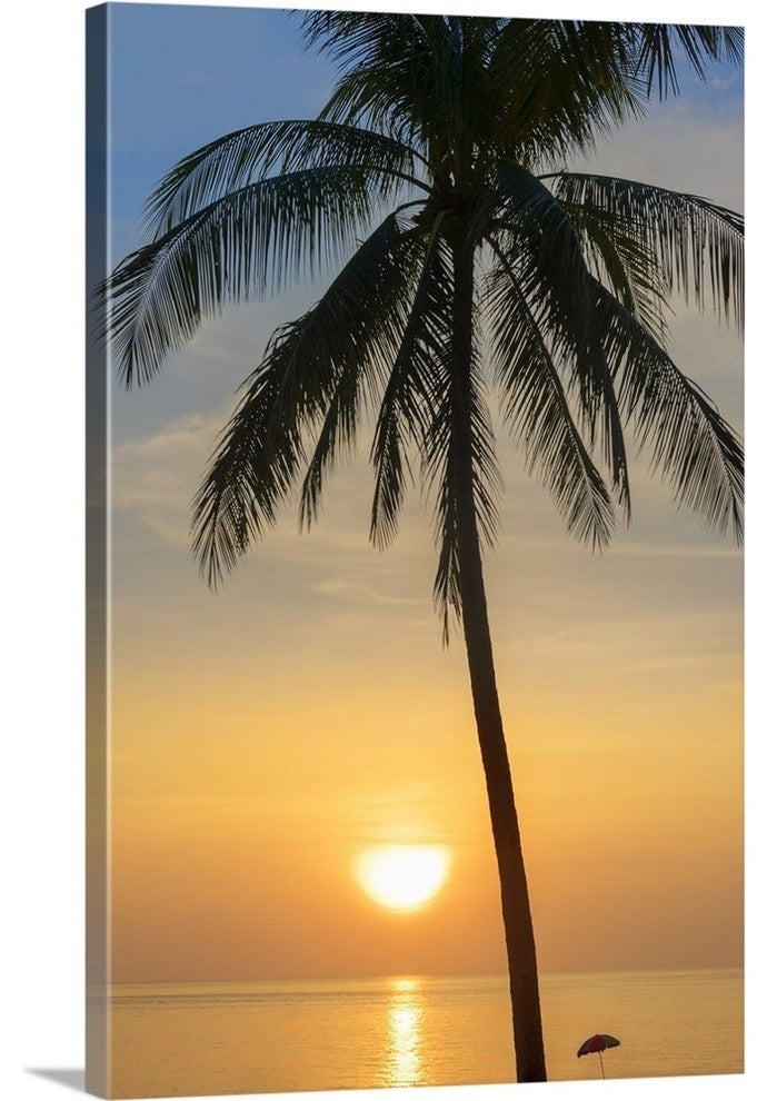 "Thailand Sunset" Wrapped Canvas Art Print, 16"x24"x1.5"