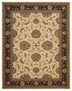 NOURISON LIVING TREASURES IVORY BLACK AREA RUG