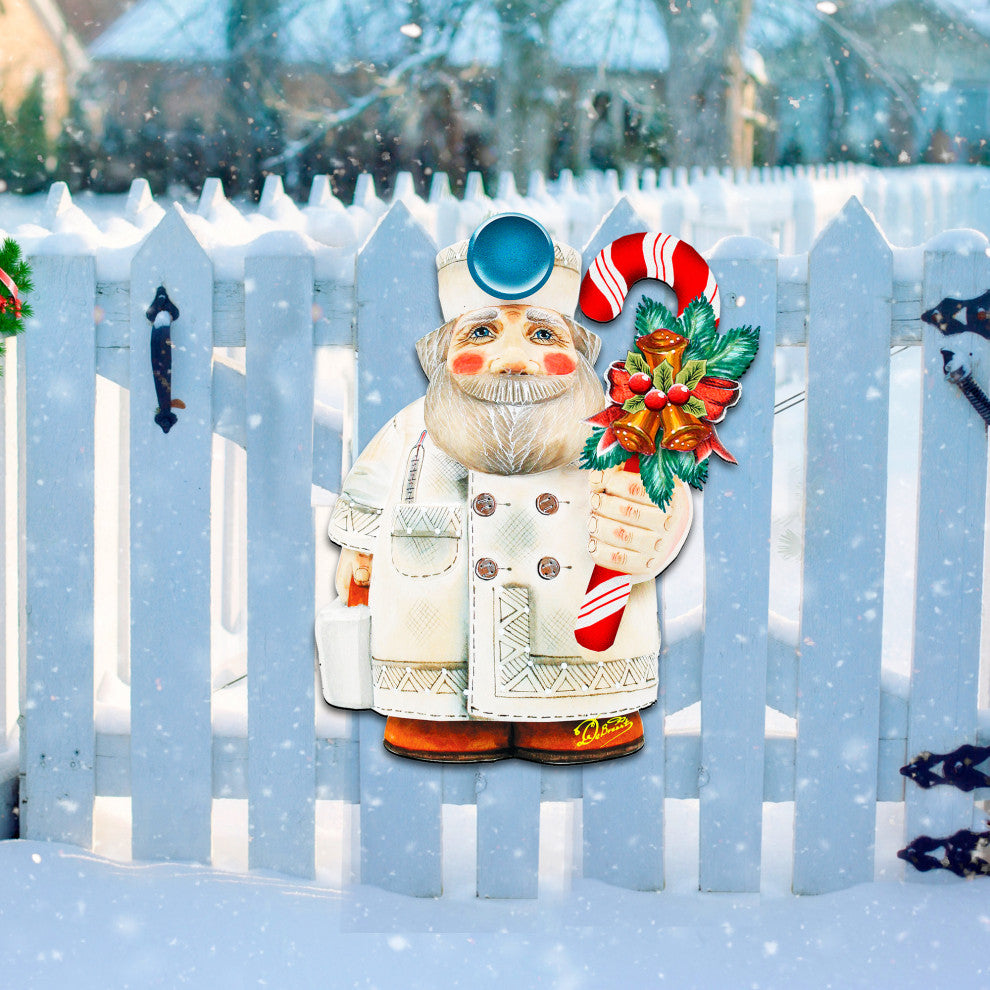 Doctor Santa Door Hanger